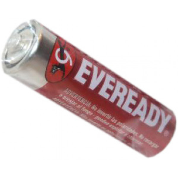 Pilas eveready aa roja c/unidad