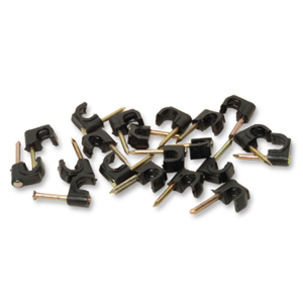 Grapa coaxial negra 6mm