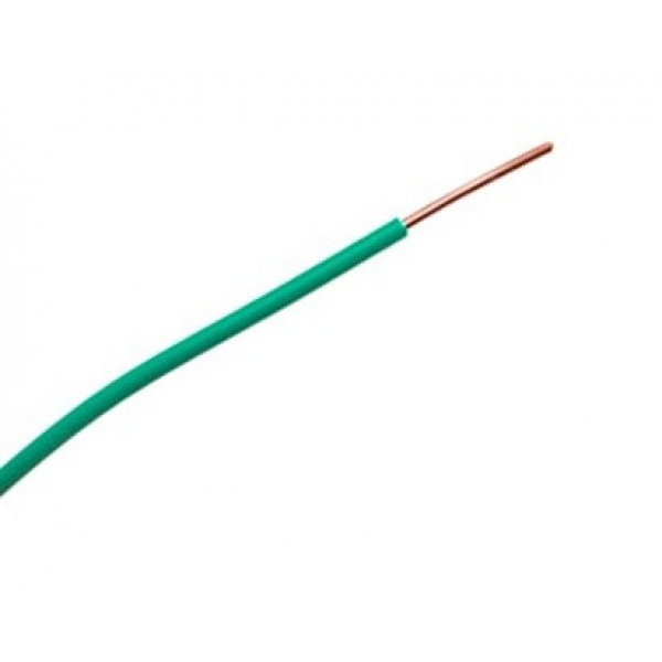 Alambre h07v-u 1.5mm x 100 mt verde