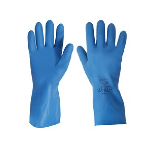 Guantes nitrilo azul