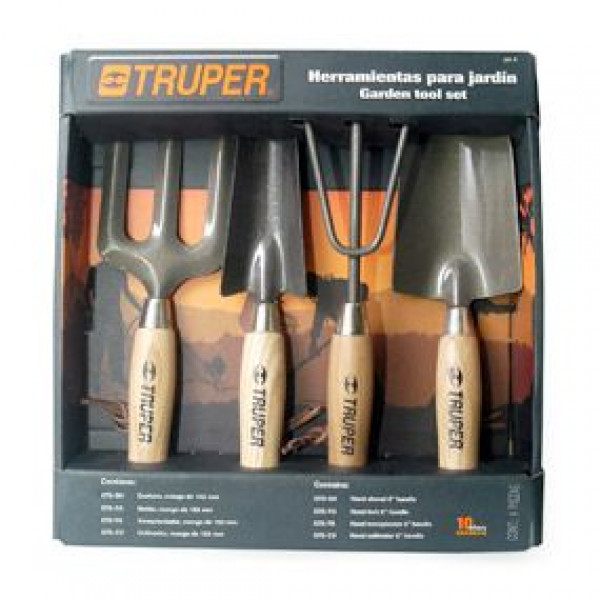 Set herramientas para jardin truper