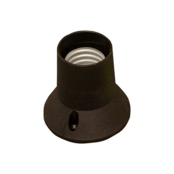 Soquete plastico negro