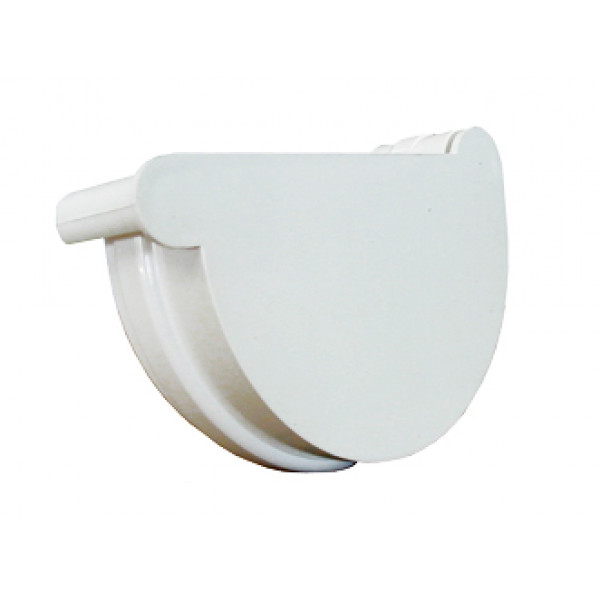 Tapa canal izquierdo galvanizado 35mm