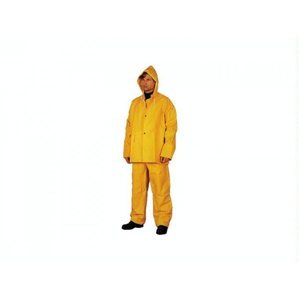 Traje p/agua amarillo 0,50 mm talla l