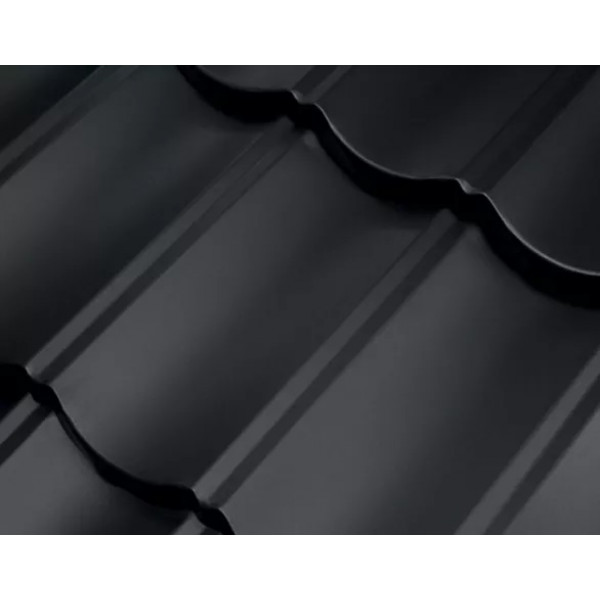 Teja continua 1.075 x 2,0 mt negra