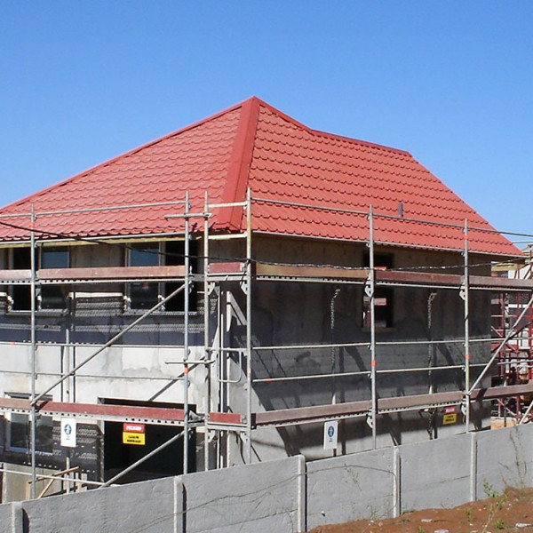 Teja continua 1.075 x 3,66 mt terracota