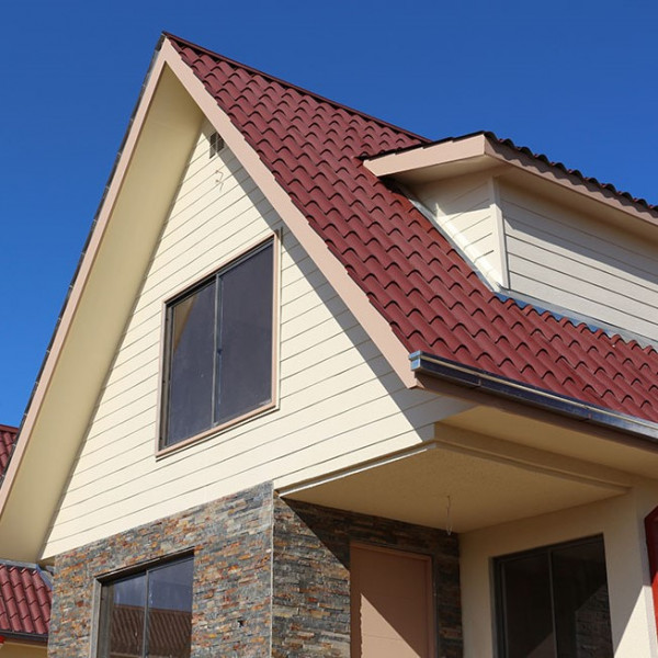 Teja continua 1.075 x 3,66 mt terracota